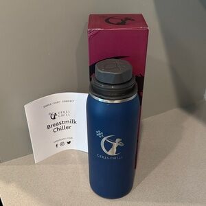 Ceres Chill Blue Breastmilk Chiller in Navy